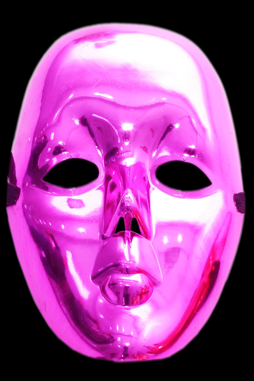 MASCHERA DOMINO FUCSIA